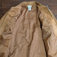 Vintage Cedar Canyon Suede Leather Southwestern Knit Button Jacket Size M