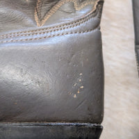 Mens Vintage 1970s Grey Wrangler Cowboy Boots Size 9D
