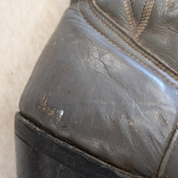 Mens Vintage 1970s Grey Wrangler Cowboy Boots Size 9D