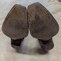 Vintage 1970s Oxblood Nocona Cowboy Boots Size 8