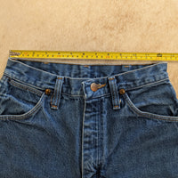 Vintage 1990s High Rise Straight Leg Wrangler Jeans Size 5