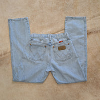 Wrangler High Rise Straight Leg Jeans Size 3