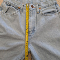 Wrangler High Rise Straight Leg Jeans Size 3