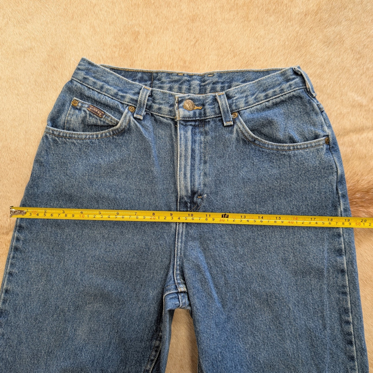 Vintage 1990s High Rise Mom Fit Straight Leg Lee Riders Jeans Size 6