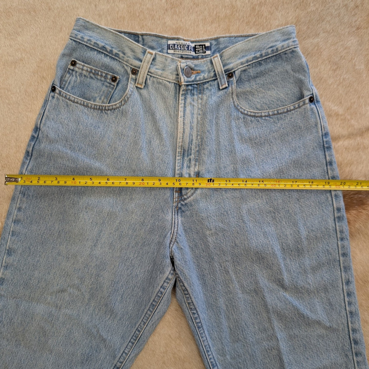 Vintage 1990s High Rise Straight Leg Gap Ankle Jeans Size 10