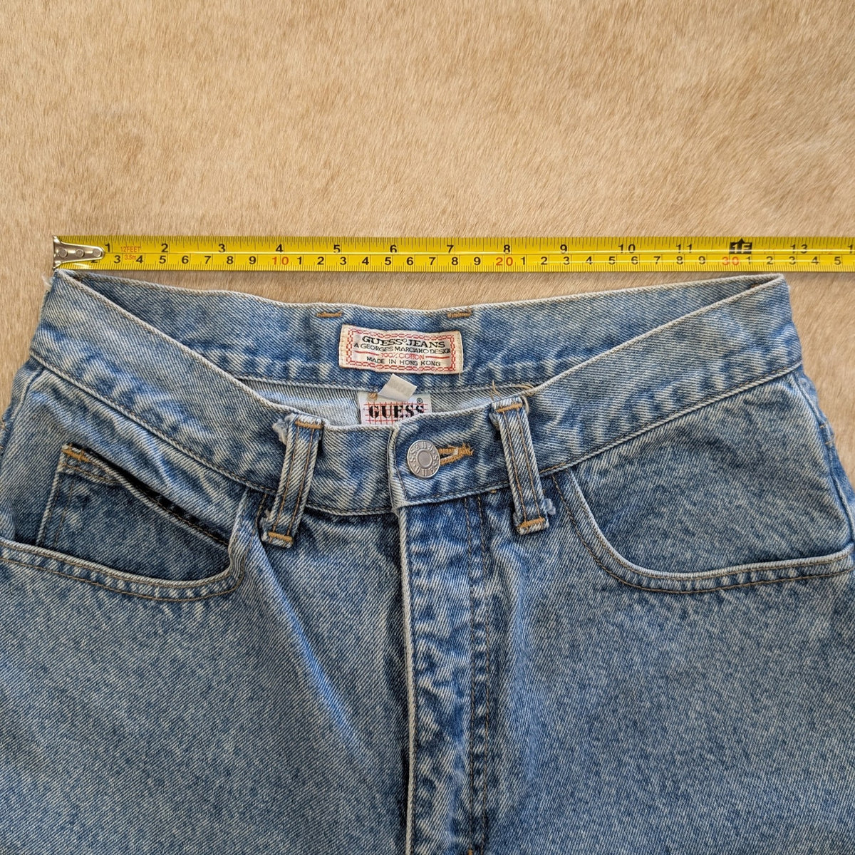 Vintage 1980s High Rise Guess Mom Jeans Size 30