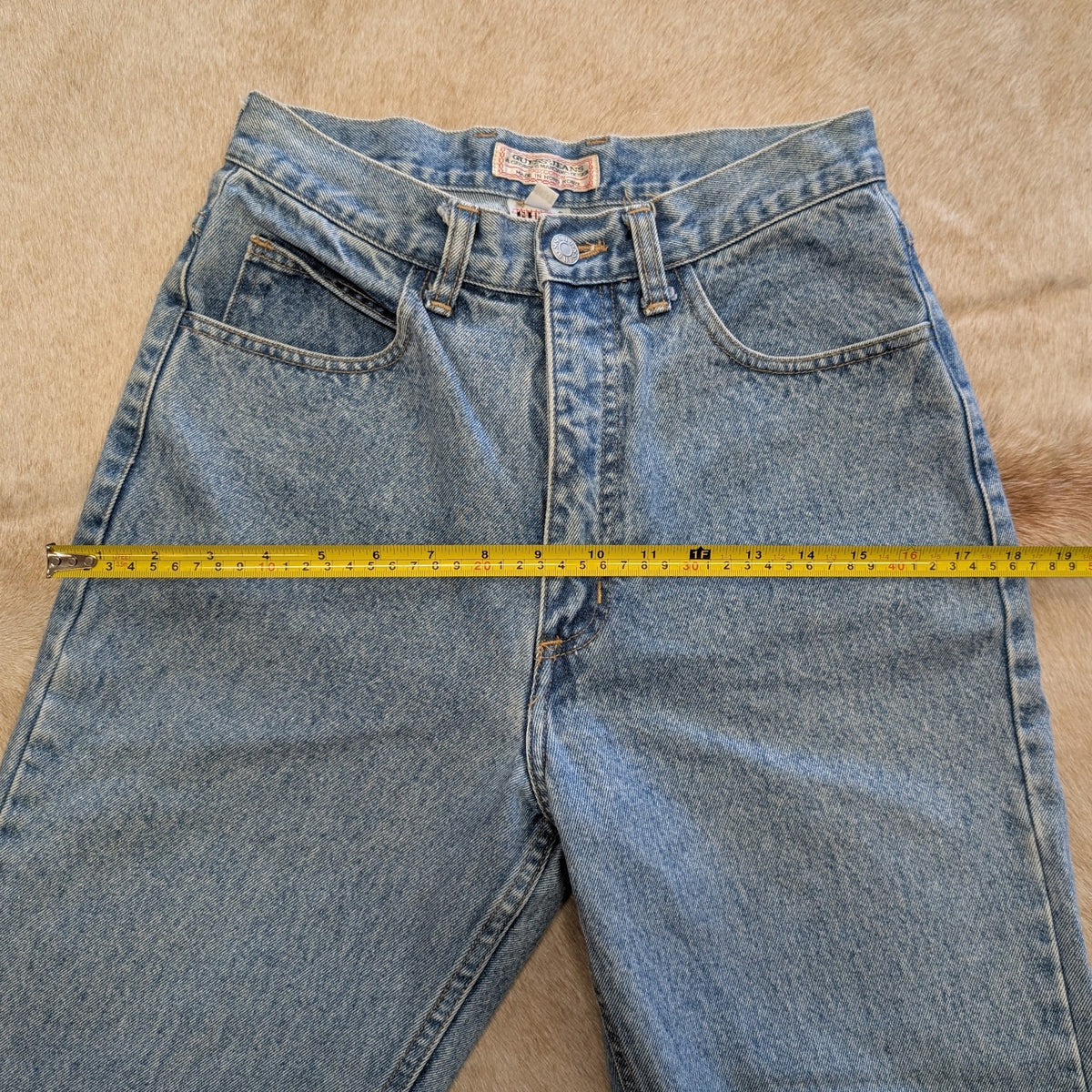Vintage 1980s High Rise Guess Mom Jeans Size 30