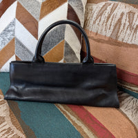 Vintage 1990s Black Leather Furla Bag