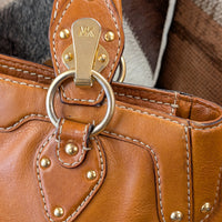 Tan And Gold Hardware Michael Kors Bag