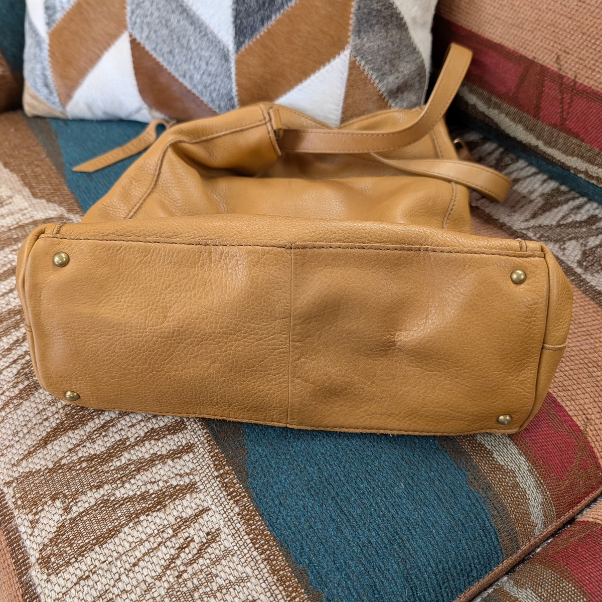 Tan American Leather Co Bag