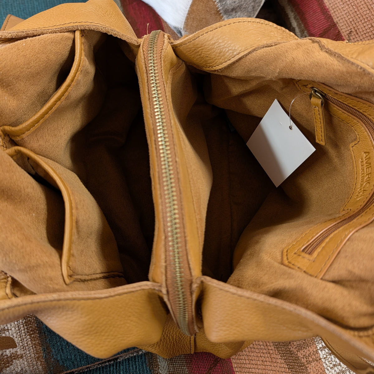 Tan American Leather Co Bag