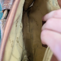 Brown Western Traditions Small Leather Crossbody Bag