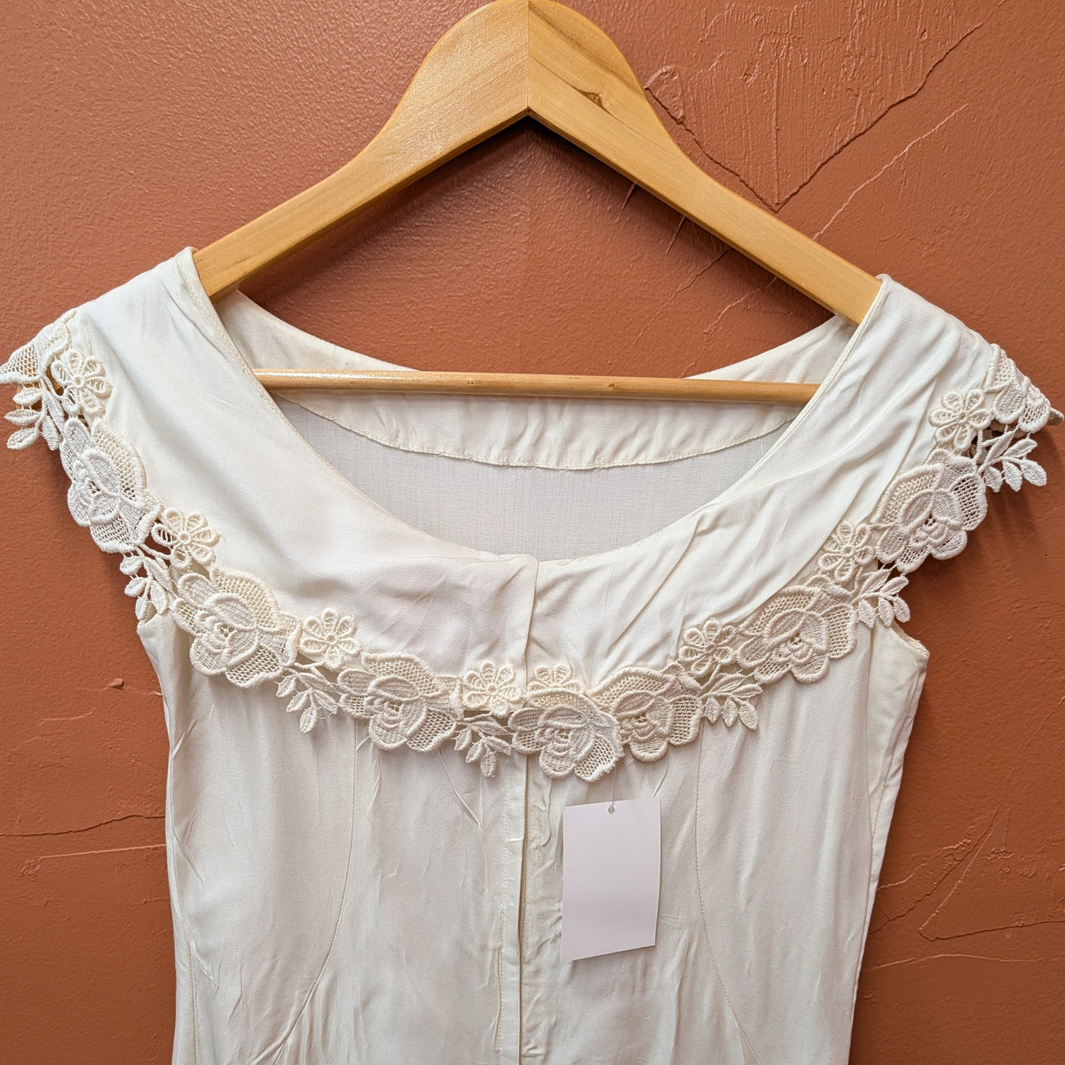 Handmade Vintage Lace Dress Size XS