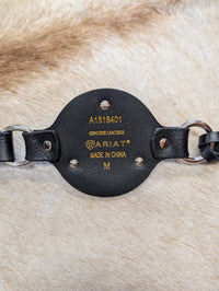 Black Ariat Concho Wrap Belt Size M