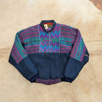 Vintage Guatemalan Bomber Jacket Size L