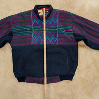Vintage Guatemalan Bomber Jacket Size L