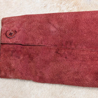 Red Suede Van Heusen Jacket Size M