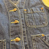 Vintage 1990s St. John's Bay Denim Vest Size S