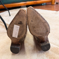 Red And Brown Tony Lama Cowboy Boots Size 10B