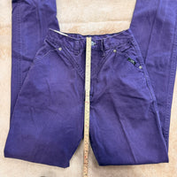 Vintage 1980s High Rise Purple Ozark Mountain Jeans Size 0