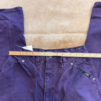 Vintage 1980s High Rise Purple Ozark Mountain Jeans Size 0