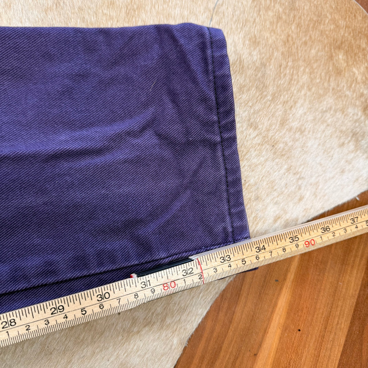 Vintage 1980s High Rise Purple Ozark Mountain Jeans Size 0