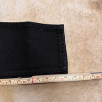 Vintage 1990s High Rise Deadstock Black Levis Jeans Size 4