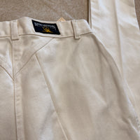 Vintage 1990s High Rise White Rocky Mountain Jeans Size 11