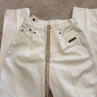 Vintage 1990s High Rise White Rocky Mountain Jeans Size 11