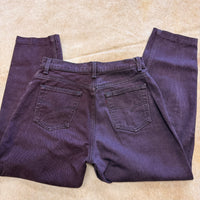 Vintage 1990s Dark Purple Levis Jeans Size 12