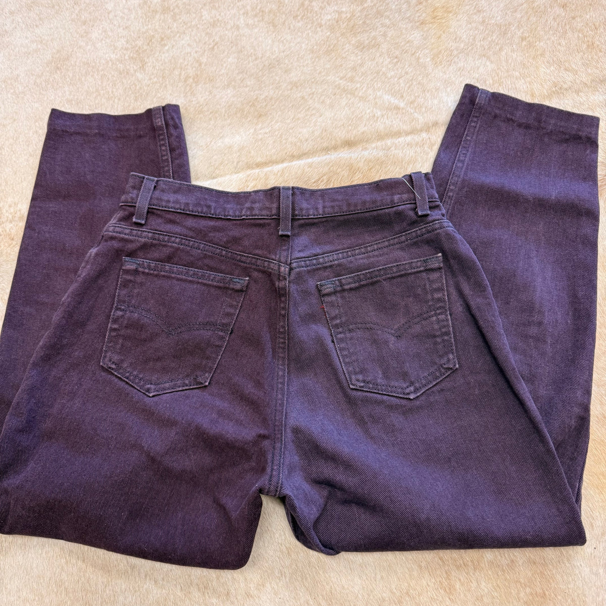 Vintage 1990s Dark Purple Levis Jeans Size 12