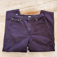 Vintage 1990s Dark Purple Levis Jeans Size 12
