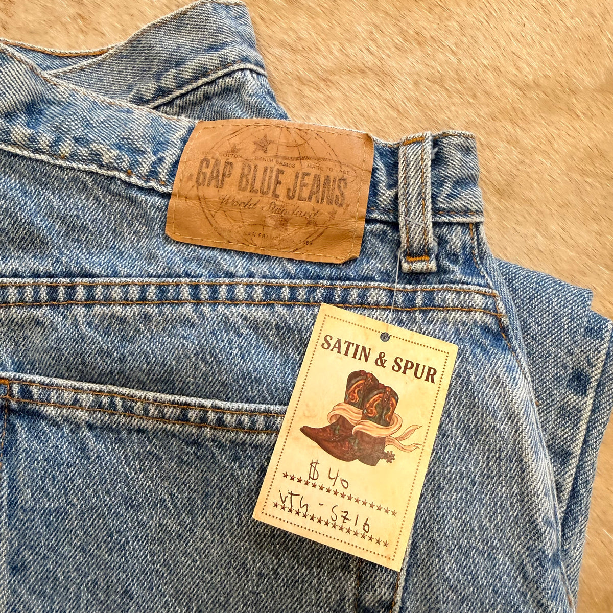 Vintage 1990s High Rise Gap Jeans Size 16