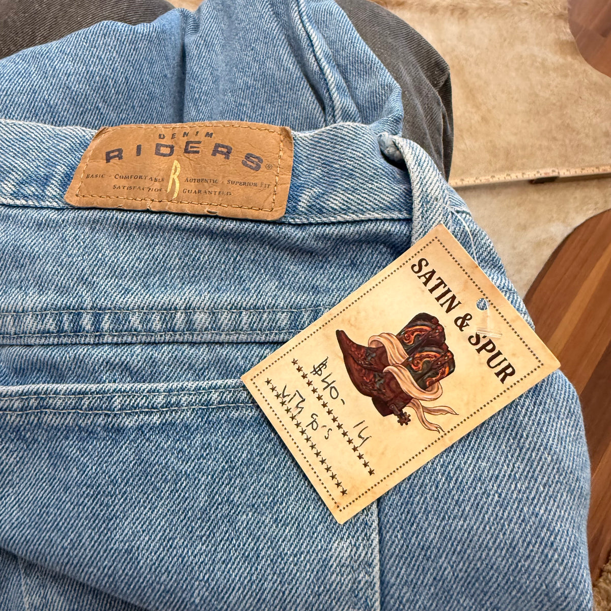 Vintage 1990s High Rise Lee Riders Size 14