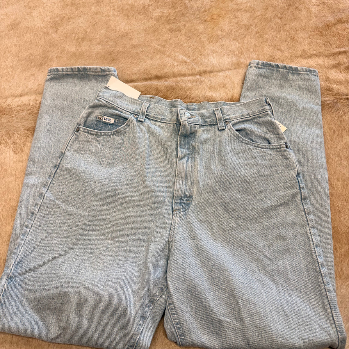 Deadstock Vintage 1990s Lee High Rise Jeans Size 16
