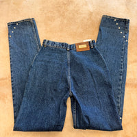 Vintage 1990s Lawman Studded Jeans Size 25