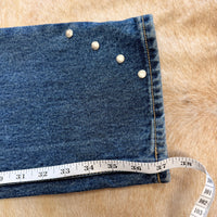 Vintage 1990s Lawman Studded Jeans Size 25