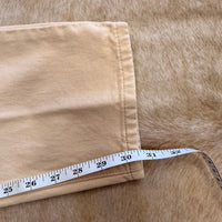 Vintage 1990s Cream Levis Jeans Size 10