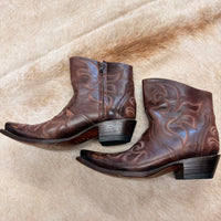 Brown Lucchese Cowboy Boots Size 8