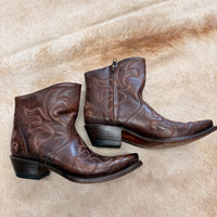 Brown Lucchese Cowboy Boots Size 8