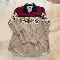Mens Vintage 1990s Cumberland Outfitters Eagle Shirt Size XXL