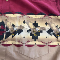 Mens Vintage 1990s Cumberland Outfitters Eagle Shirt Size XXL