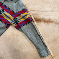 Mens Vintage 1990s Southwestern Print Roper Shirt Size M