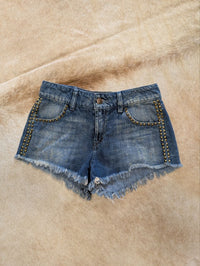 Y2K Studded Low Rise Guess Shorts Size 24