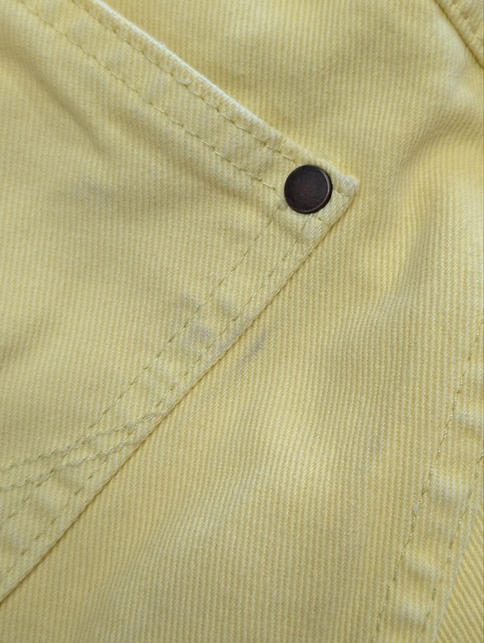Y2K Wrangler x Billabong High Rise Yellow Shorts Size 26