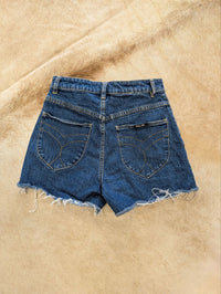 Rollas High Rise 4 Button Shorts Size 26