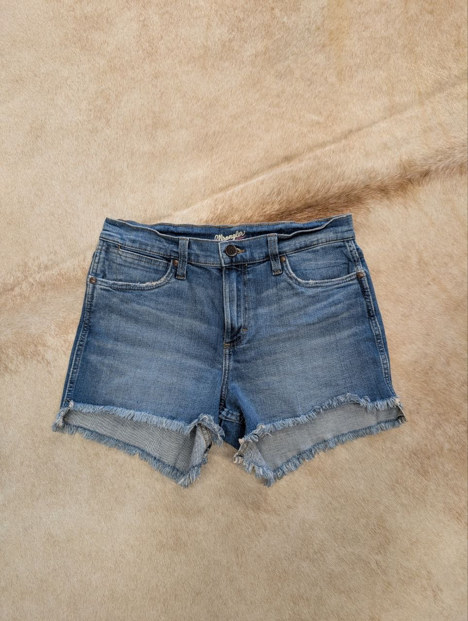High Rise Wrangler Cutoff Shorts Size 29
