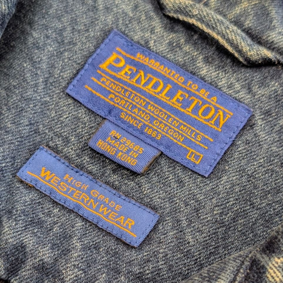 Vintage 1980s Pendleton High Grade Westernwear Jacket Size L