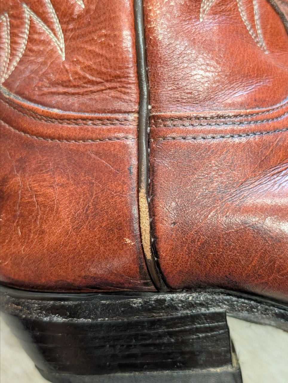 Mens Vintage 1980s Tony Lama Cowboy Boots Size 8D