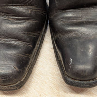 Vintage 1960s ACME Black Cowboy Boots Size 7.5
